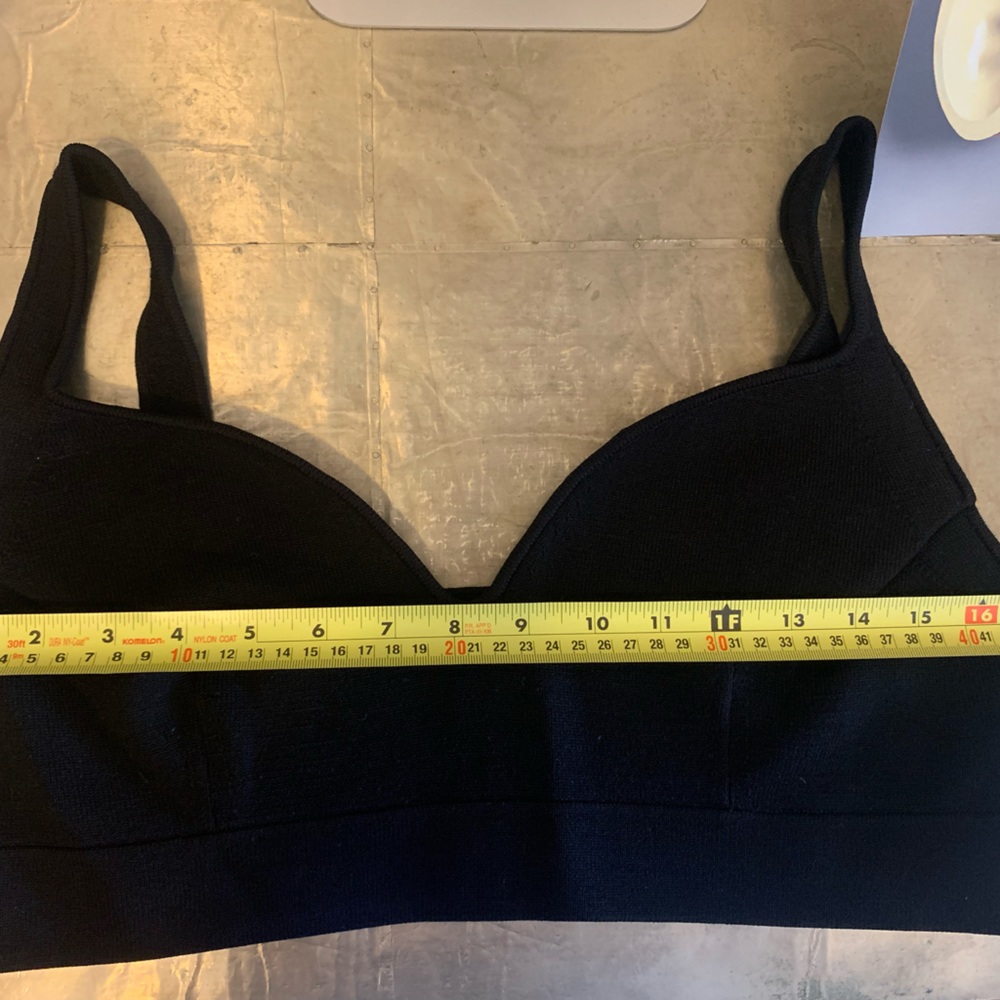 COS Black Crop Top - Picture 9 of 10